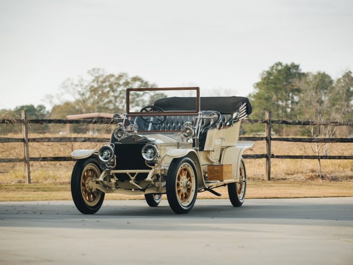 1909 Rolls-Royce Silver Ghost Roi des Belges “The Silver Fairy” in the style of Barker