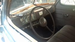 1939 Plymouth sedan interior