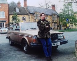 1978 Volvo 265 GLE (and ex girlfriend) in the Cotswolds